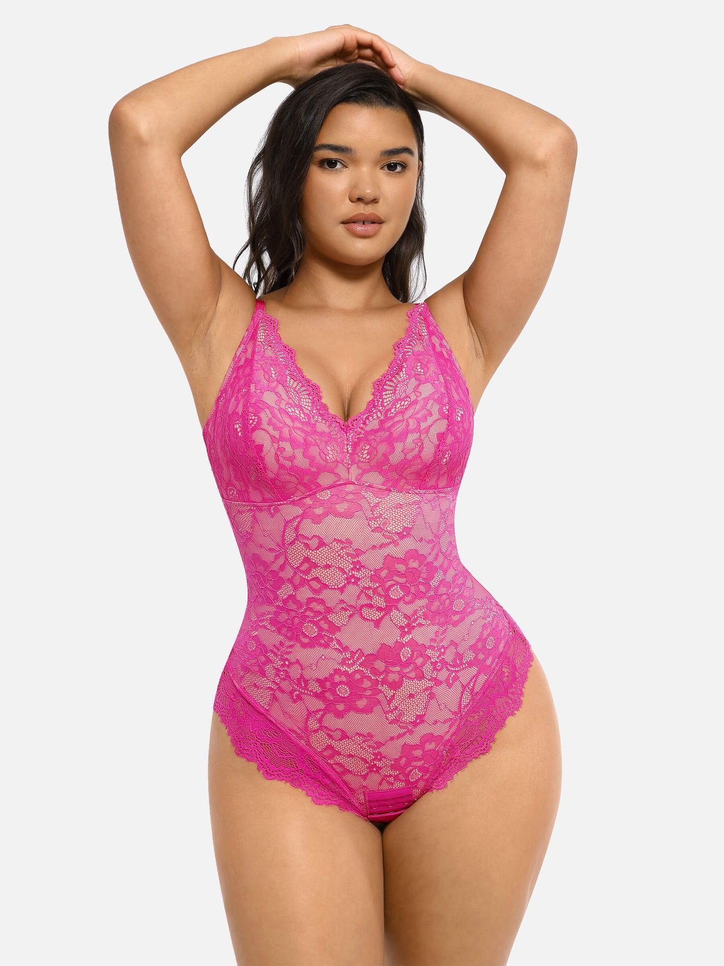 Feelingirl Body en Dentelle à Encolure en V
