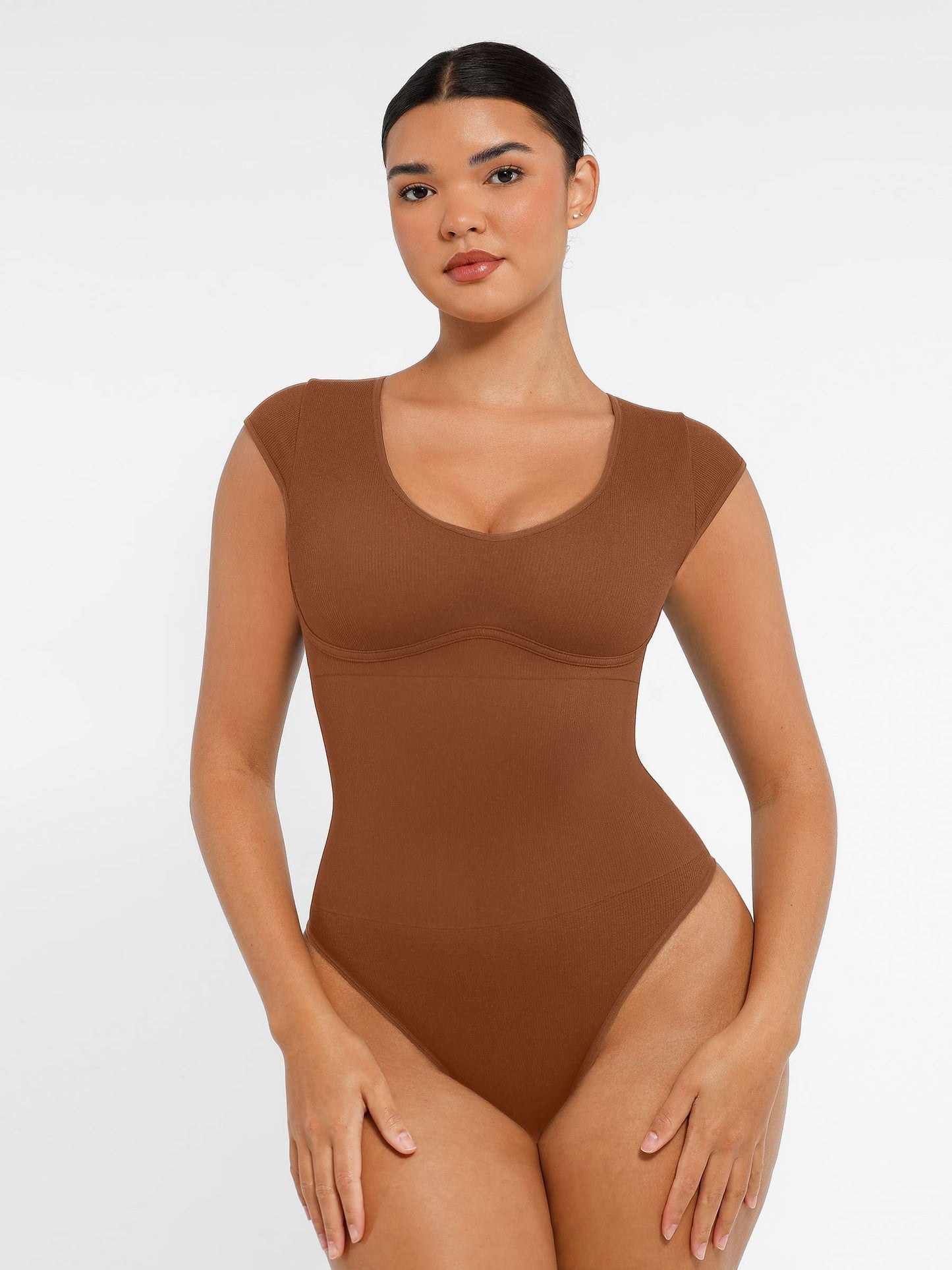 Feelingirl Body Gainant avec Contrôle du Ventre - Sculptant et Modelant