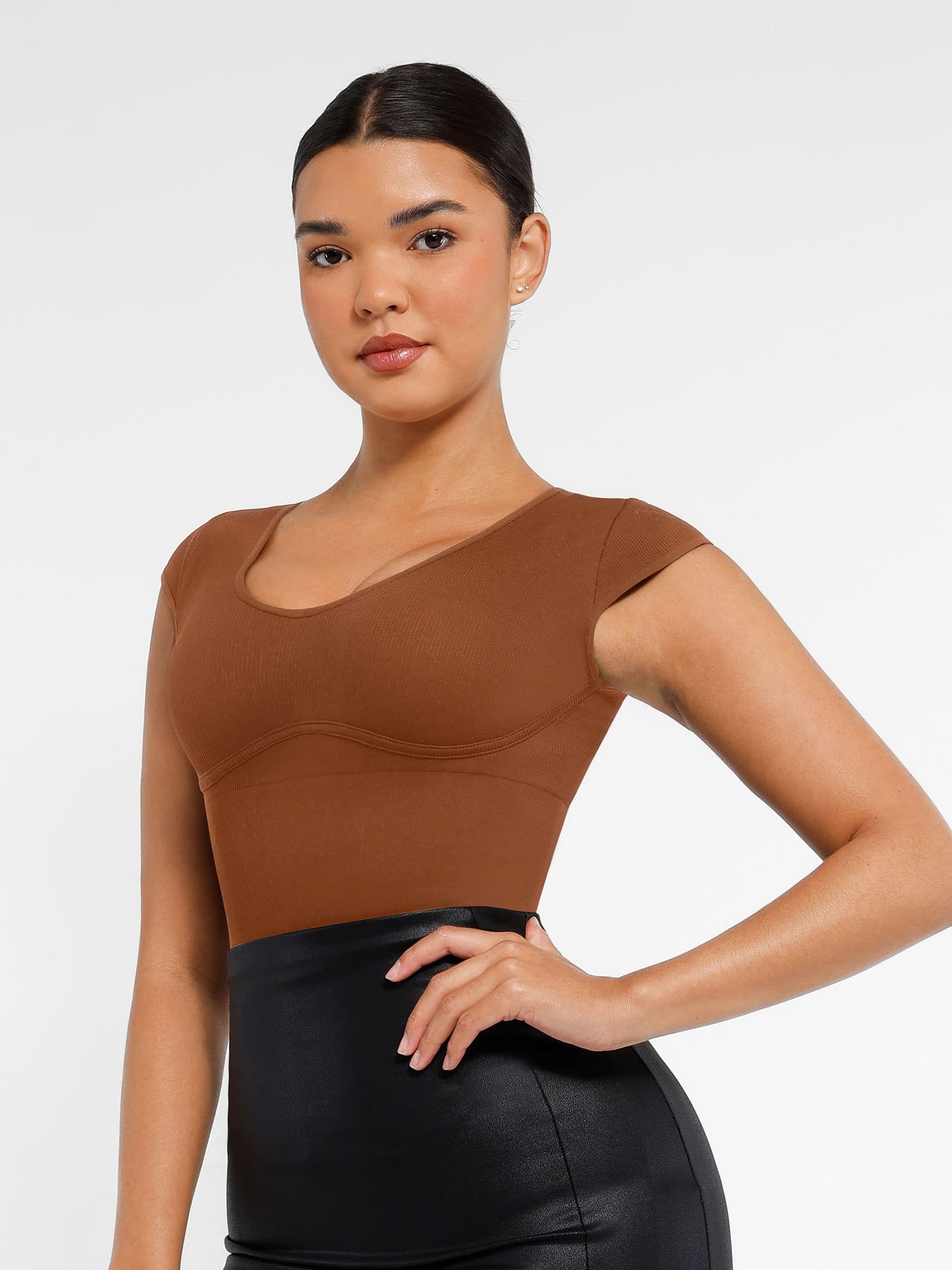 Feelingirl Body Gainant avec Contrôle du Ventre - Sculptant et Modelant
