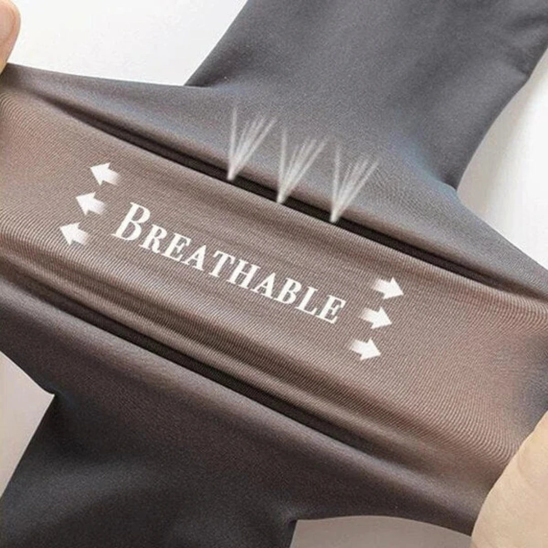 Leggings Doublés en Fleece Thermique