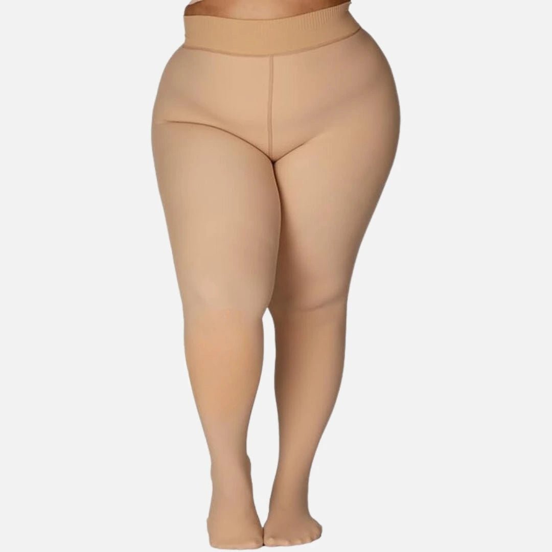 Leggings Doublés en Fleece Thermique