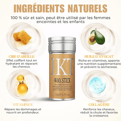 Stick de Finition Anti-Frisottis Wax Stick® – Coiffure Parfaite
