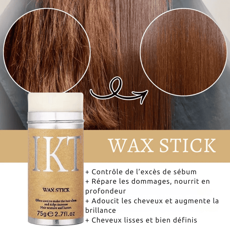 Stick de Finition Anti-Frisottis Wax Stick® – Coiffure Parfaite