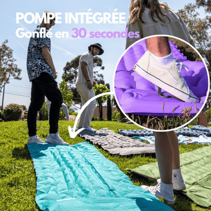 Matelas Gonflable Premium avec Pompe Intégrée – Résistant à l’Eau et à une Utilisation Intense