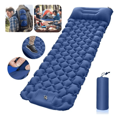 Matelas Gonflable Premium avec Pompe Intégrée – Résistant à l’Eau et à une Utilisation Intense