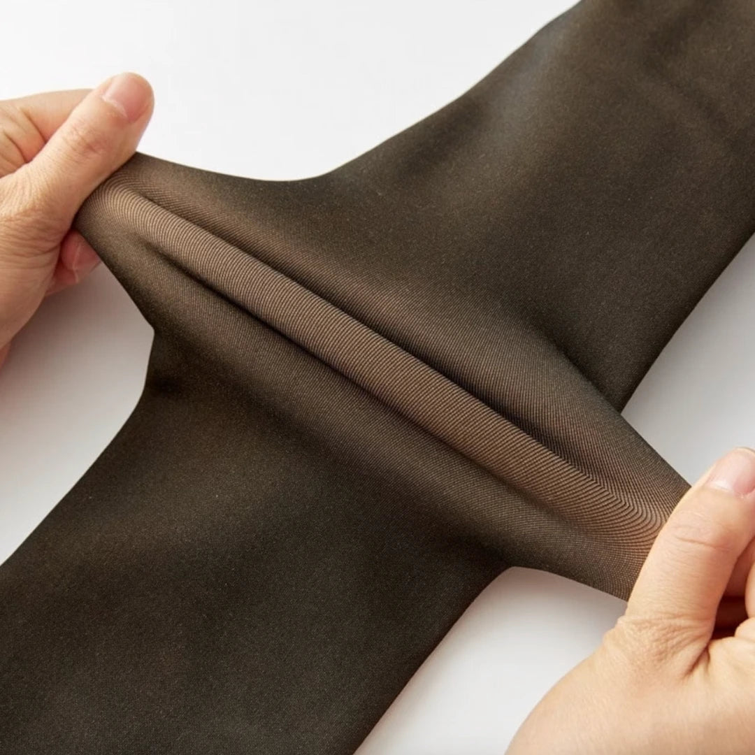 Leggings Doublés en Fleece Thermique