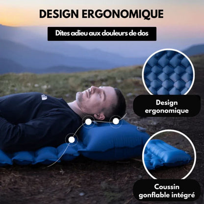 Matelas Gonflable Premium avec Pompe Intégrée – Résistant à l’Eau et à une Utilisation Intense