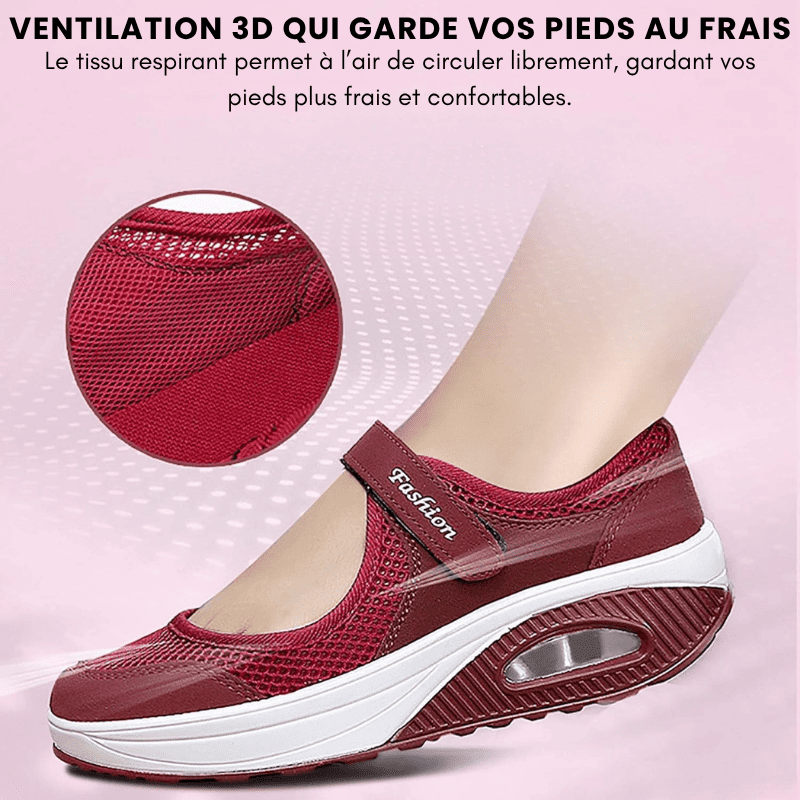 SoleConfort™ Chaussure Orthopédique - Confortables et antidérapantes pour femmes