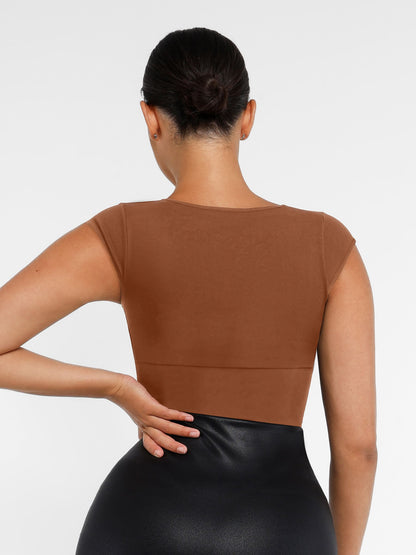 Feelingirl Body Gainant avec Contrôle du Ventre - Sculptant et Modelant