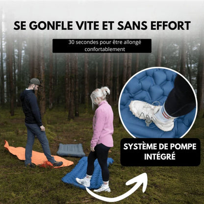 Matelas Gonflable Premium avec Pompe Intégrée – Résistant à l’Eau et à une Utilisation Intense