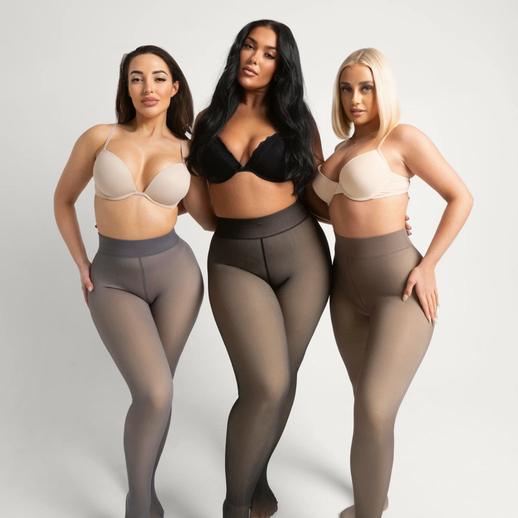 Collant thermique résistant aux déchirures avec doublure polaire – Achetez 1 et recevez 2 | Promotion d’hiver ❄️