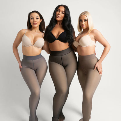 Collant thermique résistant aux déchirures avec doublure polaire – Achetez 1 et recevez 2 | Promotion d’hiver ❄️